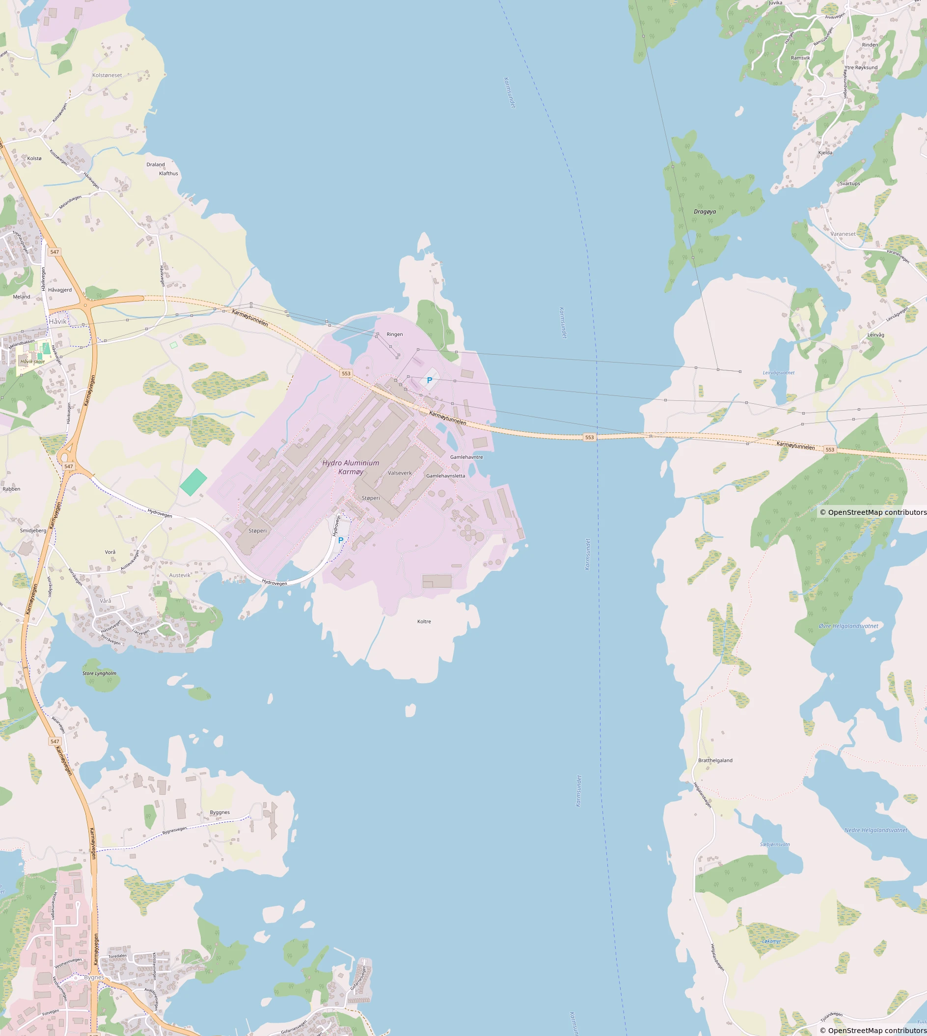 Håvik Map