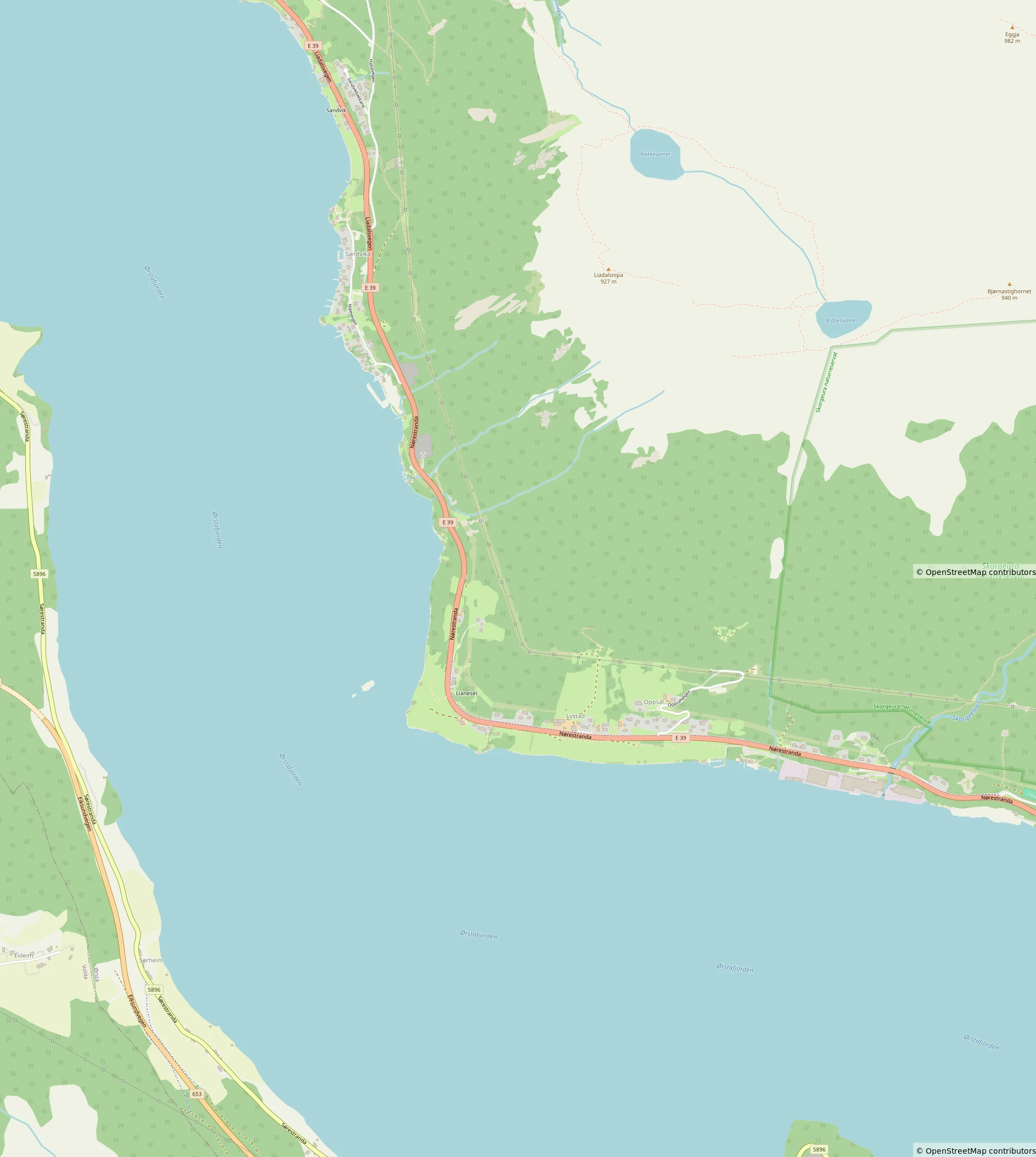 Hareid Map