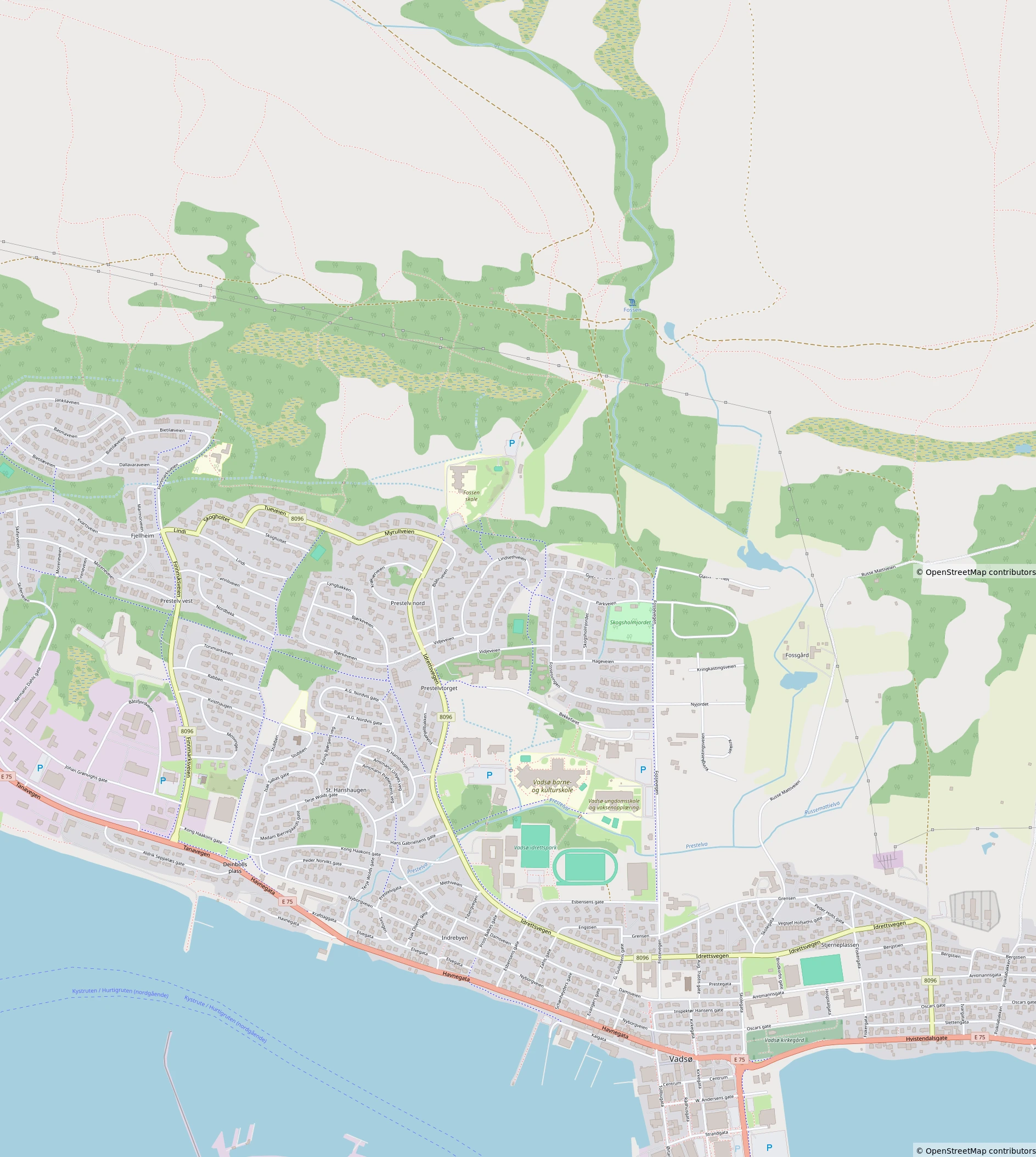 Vadsø Map