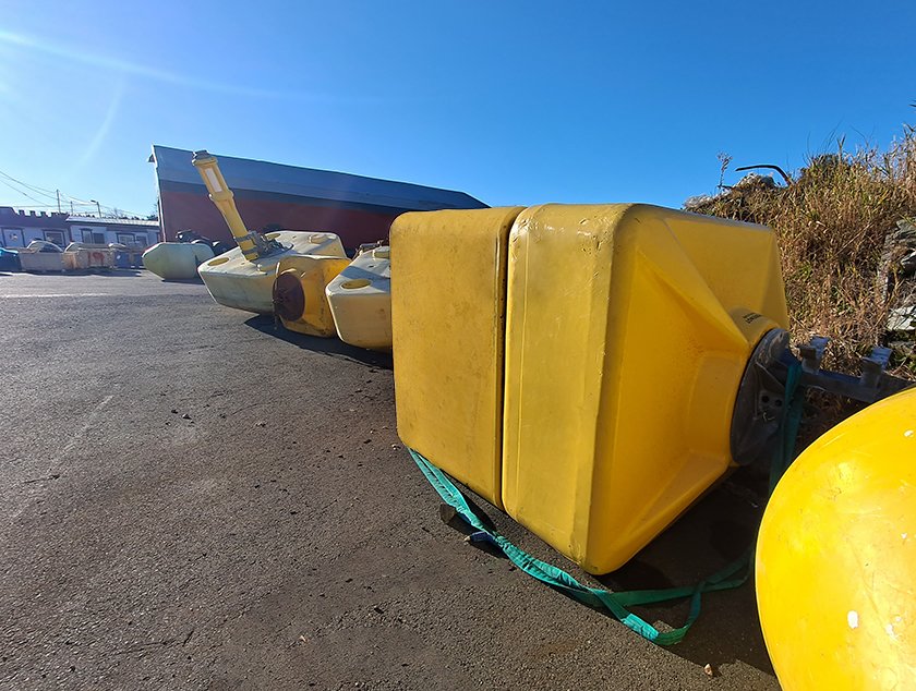 Large modular buoys in stock for Aquaculture also known as ​Modulær bøyer in Norwegian