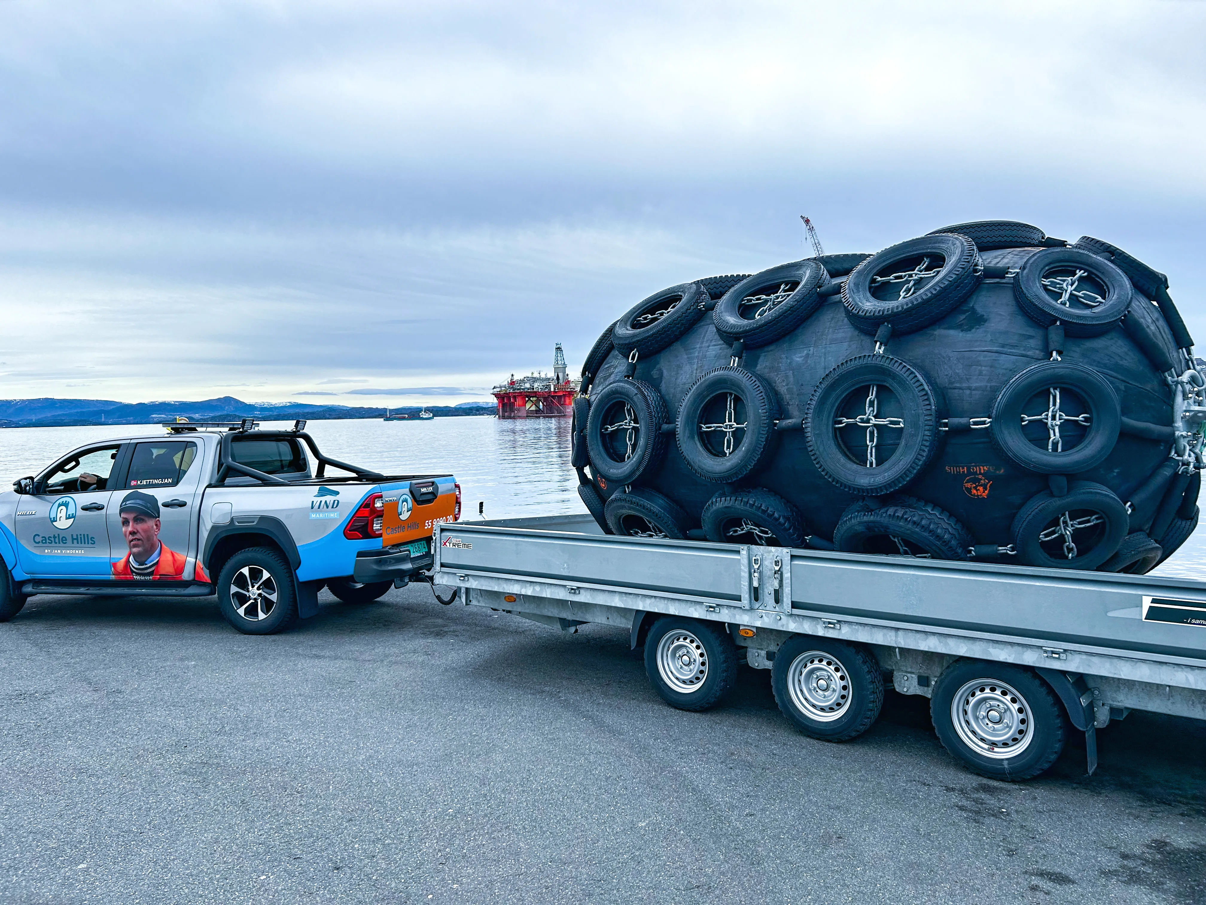 Pneumatic Yokohama style Fenders