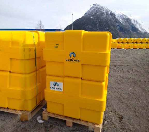 Subsea support buoys in stock in Norway